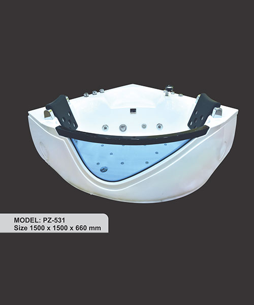 59"x 59" Corner Bath Tub